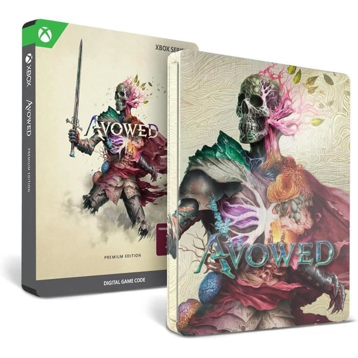 Avowed – Premium SteelBook – Xbox Series X| et Windows code jeu à télécharger dans la boite - vue 10