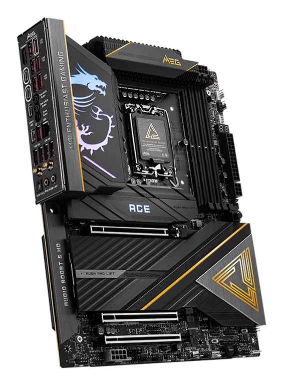 MSI MEG Z890 ACE Z890LGA1851DDR5ATX - vue 2