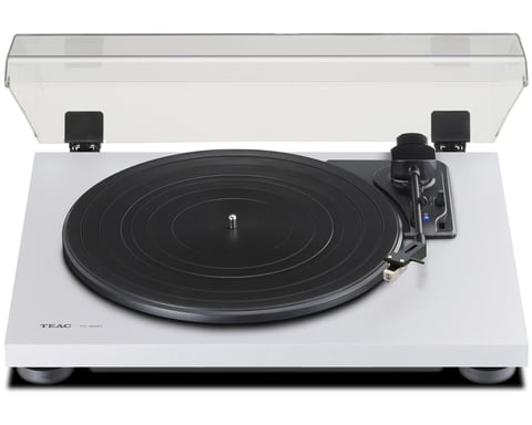 TEAC TN-180BT-A3 Tourne-disque entraîné par courroie Noir, Blanc