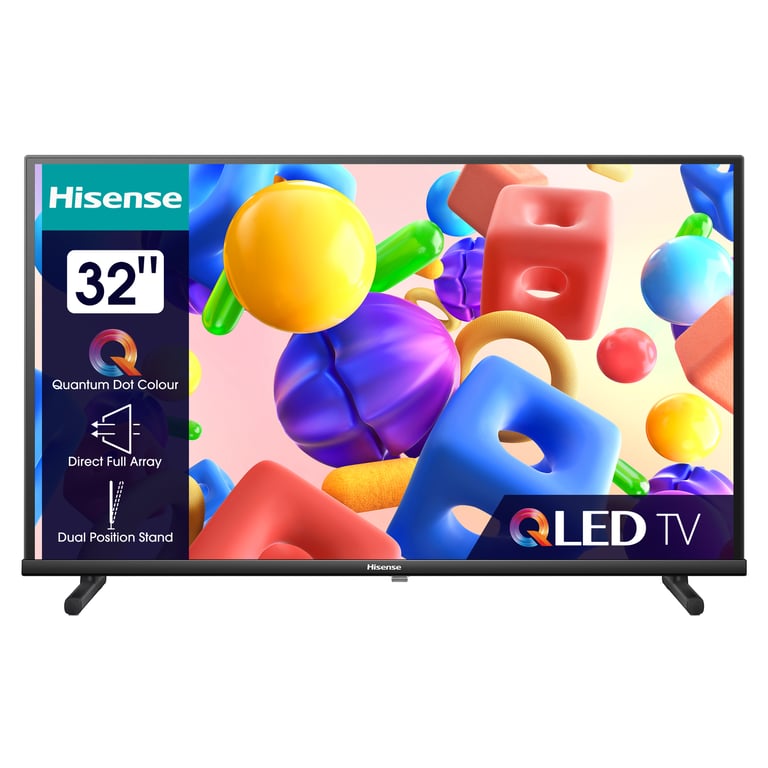 Hisense 32A5KQTUK TV 81,3 cm (32 ) Full HD Smart TV Wifi Noir 200 cd/m² - Neuf