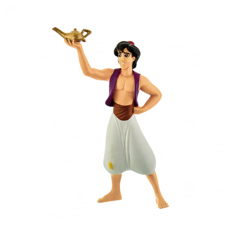 Figurine Aladdin et la Lampe Magique Décoration de Collection Neuf