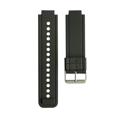 Bracelet de montre Garmin Vivoactive Acetate en silicone - noir