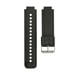 Bracelet de montre Garmin Vivoactive Acetate en silicone - noir