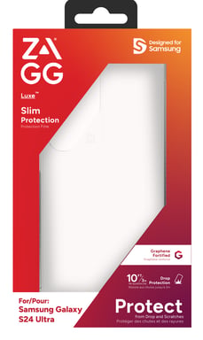 ZAGG Luxe custodia protettiva per telefoni cellulari 17,3 cm (6,8'') Custodia Trasparente Samsung Galaxy S24 Ultra