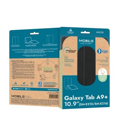 Custodia protettiva antishock per Galaxy Tab A9+ 11'' in materiali riciclati certificati GRS