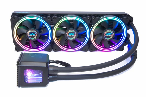 Alphacool Eisbaer Aurora 360 CPU Processeur Refroidisseur de liquide tout-en-un 12 cm Noir 1 pièce(s) - Neuf