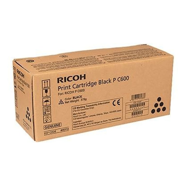 Ricoh Original Type P C600 Toner 17.000 Pages 408314 pour RICOH P C600 - vue 3
