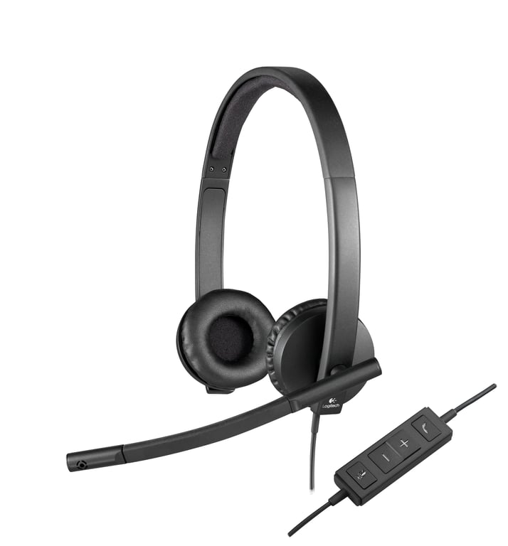 Logitech USB Headset Stereo H570e - vue 2