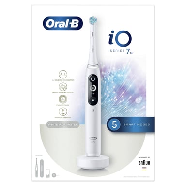 Spazzolino vibrante per adulti Oral-B iO Series 7n Bianco