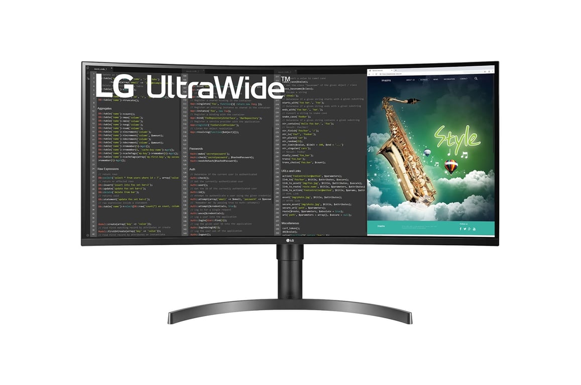 LG 35WN75CN-B écran plat de PC 88,9 cm (35 ) 3440 x 1440 pixels Quad HD LED Noir - Neuf