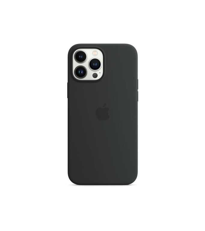 Coque arrière en silicone avec MagSafe pour iPhone 13 Pro Max - Midnight -  Apple