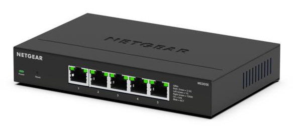 NETGEAR MS305E Non-géré 2.5G Ethernet (100/1000/2500) Noir - Neuf
