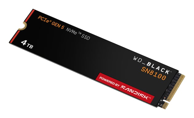 Western Digital Black WD_BLACK SN8100 NVMe 4 To M.2 PCI Express 5.0 TLC 3D NAND