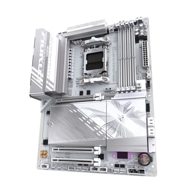 Gigabyte B850 AORUS ELITE WIFI7 ICE Marron - vue 10