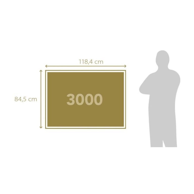 Puzzle 3000 pièces : Les Chambres du Parlement Clementoni Puzzles - vue 4