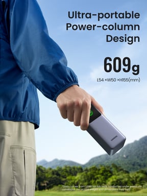 Ugreen 25000mAh 200W Fast Charging Powerbank Gris
