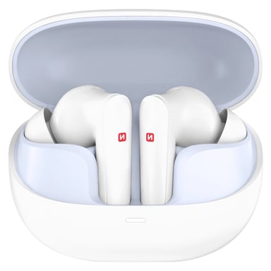 Swissten Auriculares TWS Reducción de ruido + 35 h de autonomía Blanco