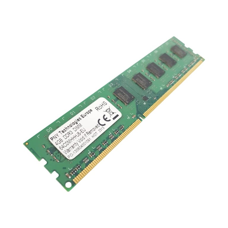 Pny 4Go Ram Ddr3 64C0Mhhhj8-Eu Dimm Pc3-10600 - Très Bon État