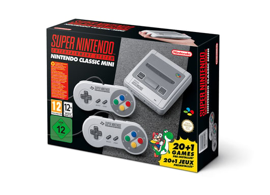 Nintendo Classic Mini: Super Entertainment System 512 GB Gris