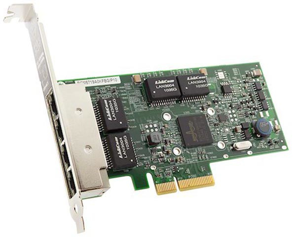Lenovo ThinkSystem Broadcom 5719 1GbE RJ45 4 Port PCIe Ethernet Adapter - vue 3