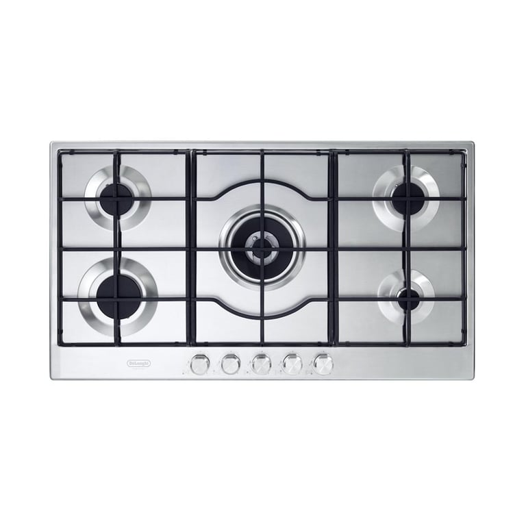 DeLonghi SLF 590 LX Acier inoxydable Intégré placement 90 cm Gaz 5 zone - vue 2