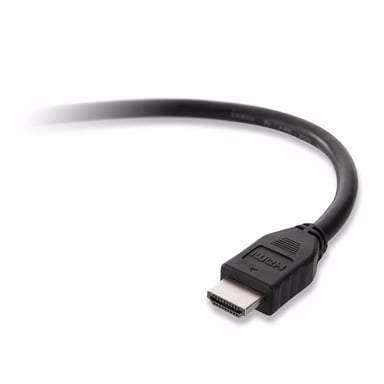 Belkin 1.5m, 2xHDMI câble HDMI 1,5 m HDMI Type A (Standard) Noir