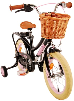 Volare Excellent Vélo de ville Noir, Rose 14 ''