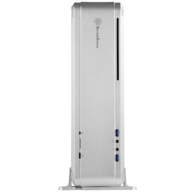 Silverstone Fortress FTZ01 Escritorio Plata