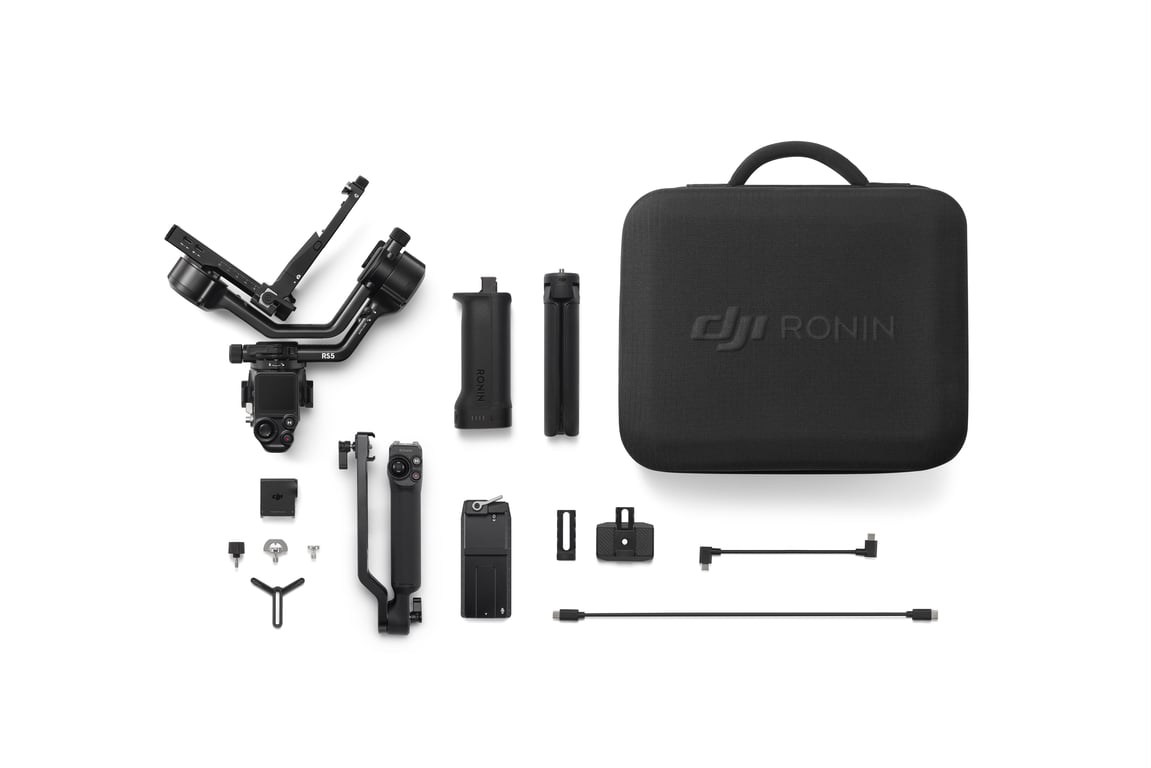 Stabilisateur DJI RS 5 Combo – Suivi Intelligent, Écran Tactile - vue 4