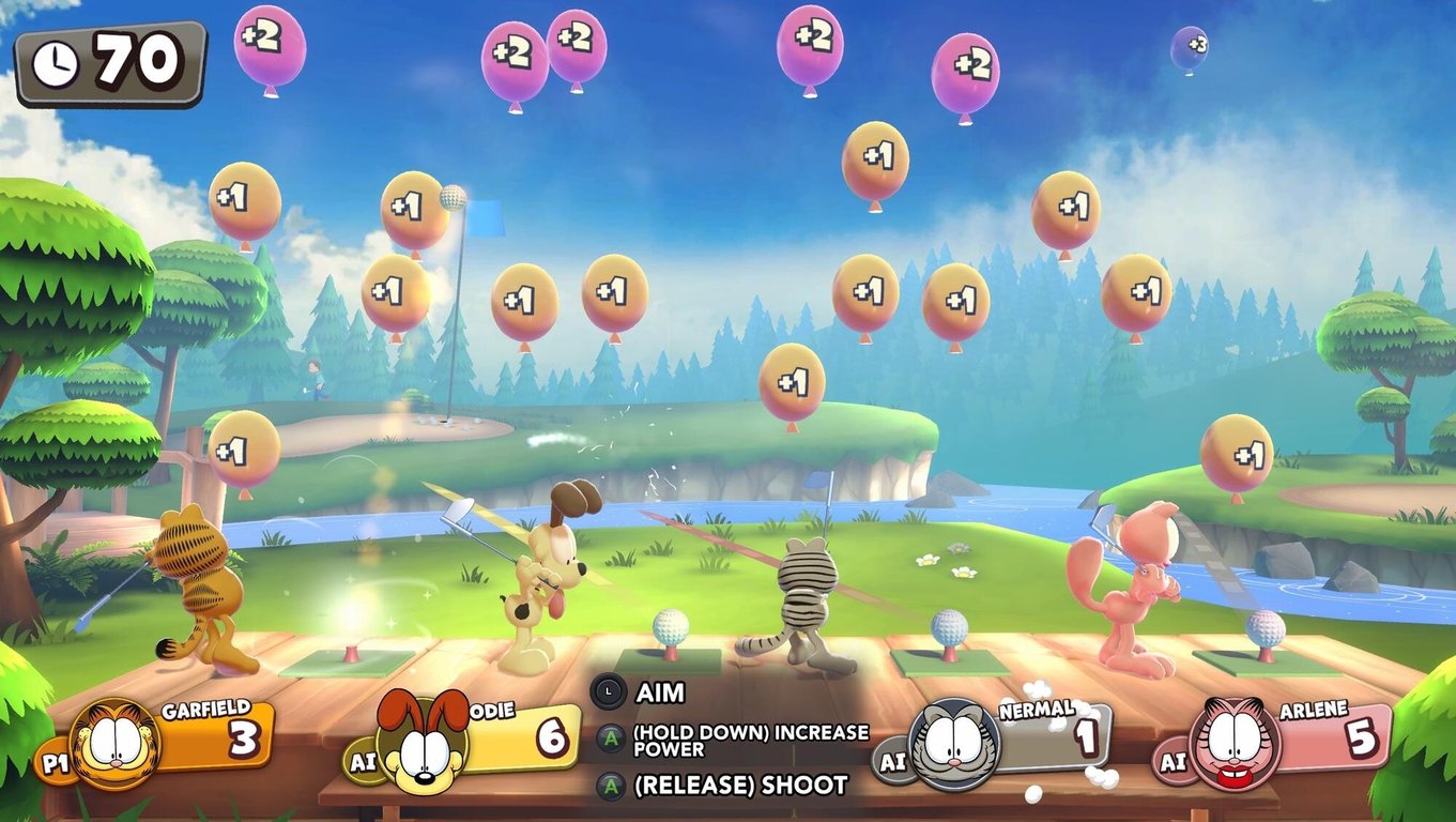 Garfield Lasagna Party Jeu PS4 - vue 1