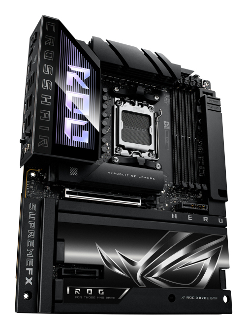 ASUS ROG CROSSHAIR X870E HERO BTF - vue 4