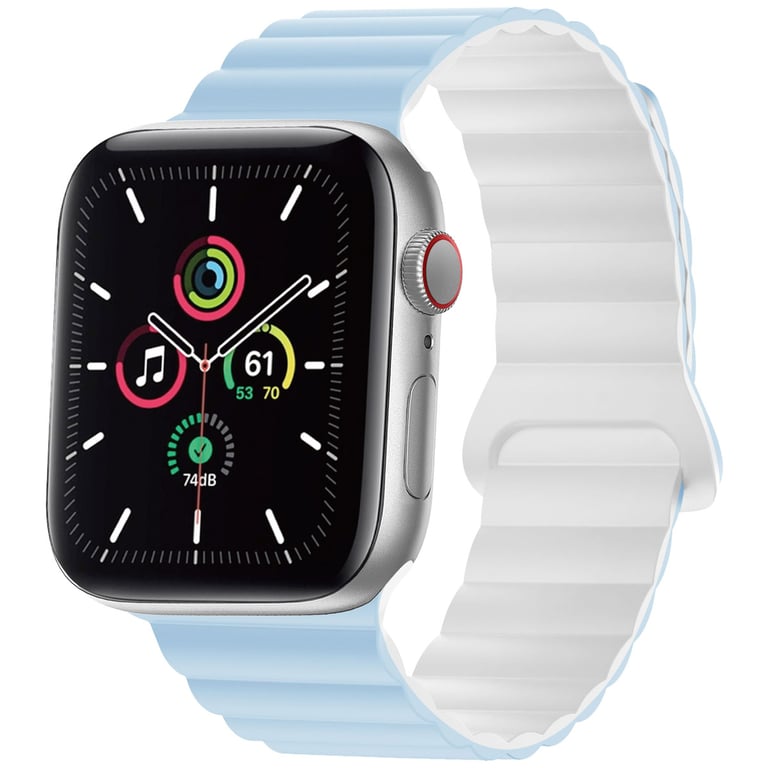 Bracelet Apple Watch 42mm Magnétique en Silicone - vue 7