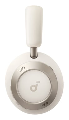 Soundcore Space One Pro Casque Sans fil Arceau Appels/Musique Bluetooth Blanc
