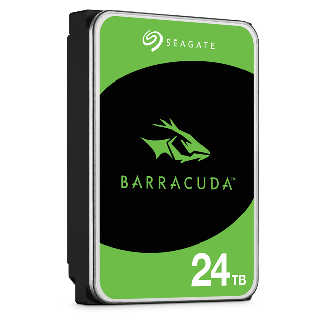 Seagate Barracuda Desktop 24TB HDD disque dur 24 To 7200 trmin 512 Mo 3.5 SATA Neuf - vue 2