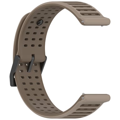 Bracelet de montre 22mm en silicone liquide compatible avec Suunto Vertical 2 - Multiples couleurs Brown
