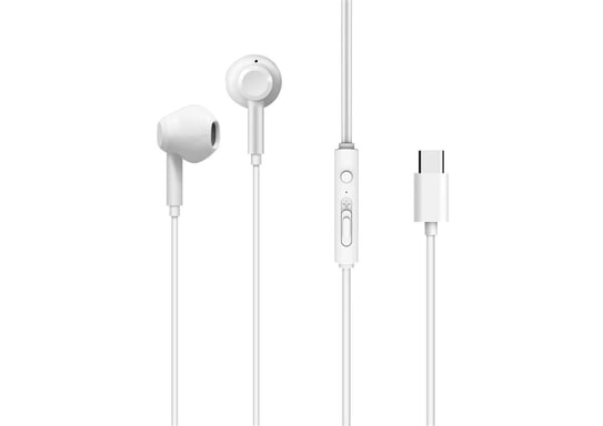 Auriculares intrauriculares con cable USB-C Swingson Blanco