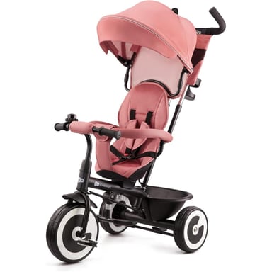 Triciclo evolutivo ASTON de color rosa para niños de 9 meses a 5 años