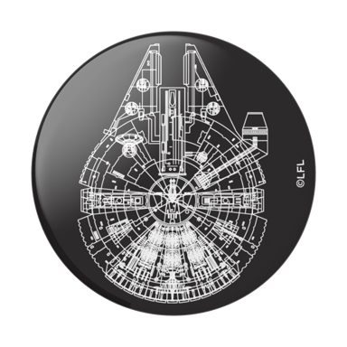 PopSockets Grip Aluminio Halcón Milenario