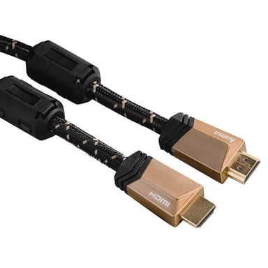 Câble HDMI Premium avec Ethernet, mâle - mâle, ferrite, métal, 1,5 m