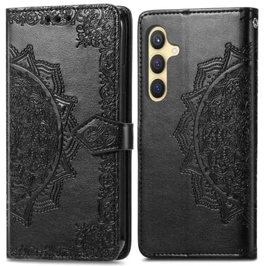 imoshion Etui de télephone Mandala pour Samsung Galaxy S24 Plus - Noir