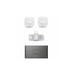 DJI Mic Mini 2 Kit micro sans fil 2 émetteurs + 1 récepteur mobile noir et blanc 48 kHz 24 bits réduction de bruit