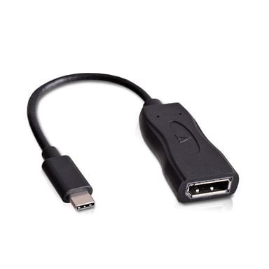 Adattatore V7 da USB-C(m) a Displayport(f) Nero