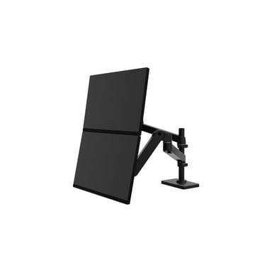 Bras double Ergotron LX Pro 45-690-292 pour 2 écrans jusqu'à 27'' - Noir
