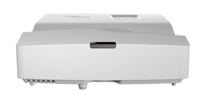 Optoma EH340UST vidéo-projecteur Projecteur à focale ultra courte 4000 ANSI lumens DLP 1080p (1920x1080) Compatibilité 3D Blanc