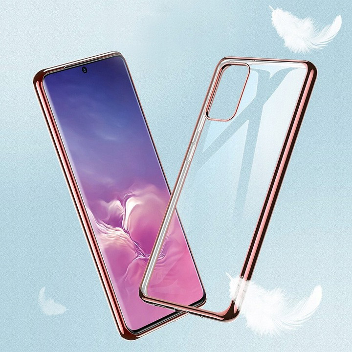 Coque Chrome Silicone pour HUAWEI P40 Pro APPLE Contour Transparente Bumper Protection Gel Souple