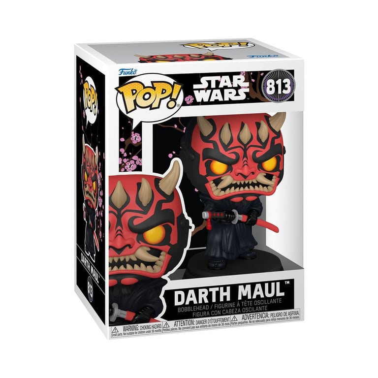Figurine Funko Pop Star Wars Darth Maul - vue 10
