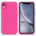 Coque pour Apple iPhone XR en FLUID HOTPINK Housse de protection Étui en silicone TPU flexible