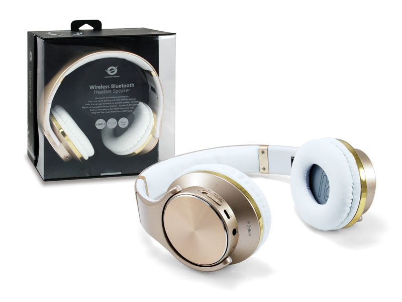 Casque Conceptronic CHSPBTNFCSPKG – Filaire & Sans Fil, Bluetooth, Appels/Musique - vue 2