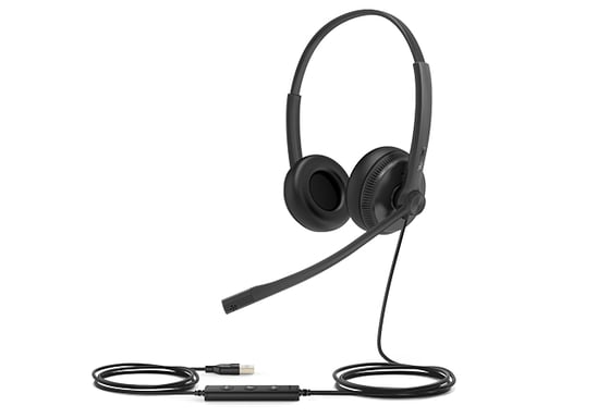 Yealink UH34 SE Dual Casque Avec fil Arceau Bureau/Centre d'appels Noir