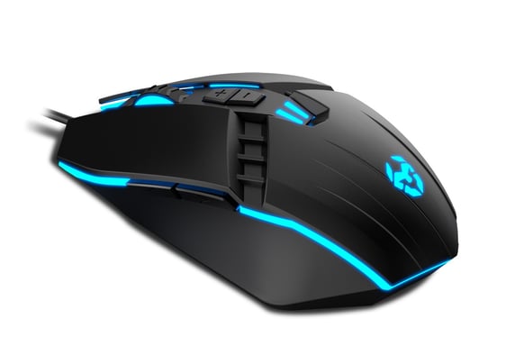 Krom Kalax ratón Juego mano derecha USB tipo A Óptico 3200 DPI